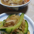 まりゆりひろこ's cooksnap of when they made 切り干し大根きゅうりの炒めもの♪簡単.