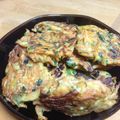 イイヒ's cooksnap of when they made 人参とネギのお焼き.