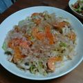 だーなか's cooksnap of when they made 簡単Ж焼きうどん　ポン酢風味.