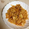 apyu's cooksnap of when they made 超簡単・キムチ焼きそば.