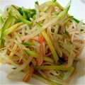 ぱるぱるる's cooksnap of when they made あと１品☆もやしとカニカマのサラダ.