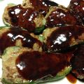 ゆもじゃこ's cooksnap of when they made ピーマンの肉詰め.