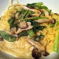 sakurask's cooksnap of when they made カロリー控えめ☆牛乳スープパスタ.
