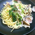なっちズム's cooksnap of when they made 浅利とホウレン草のクリーム　スパゲティ.