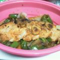lyennes's cooksnap of when they made シリコンスチーマーで鮭のちゃんちゃん焼き.