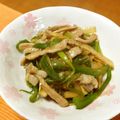クロでん's cooksnap of when they made チンジャオロース.