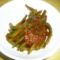 Jock's cooksnap of when they made インゲンのトマト煮♪.