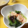 PAM's cooksnap of when they made えびと小松菜の中華炒め.