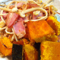 sach!e's cooksnap of when they made かぼちゃとえのきベーコンさっと煮.