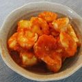 優誠ママ's cooksnap of when they made エビと豆腐のチリソース.