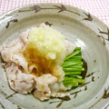 Haru Haru's cooksnap of when they made せりの冷しゃぶ♪.