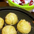 yukachin29's cooksnap of when they made うちのたこ焼き.