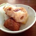 smile325's cooksnap of when they made ほっこり！里芋と大根とちくわの煮物.