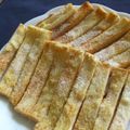 caramel-cookie's cooksnap of when they made パンの耳DEラスク☆.