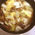 奏音mama's cooksnap of when they made 豆腐となめこと長ねぎの中華スープ.