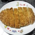 meff's cooksnap of when they made オーブンで焼くヘルシー豚カツ.