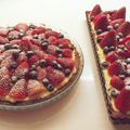 almendrita's cooksnap of when they made タルト・オ・ミルティーユ.