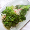 のじまさん's cooksnap of when they made レタスとカニカマのオイスターソースいため.