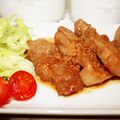 つかのんちゃん's cooksnap of when they made 豚ロース肉のはちみつ醤油麹ソテー.