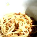 かいや's cooksnap of when they made 簡単！！混ぜるだけ！！和風納豆パスタ.