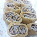 わんわんさくら's cooksnap of when they made 黒胡椒納豆いなりそば.