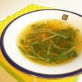 あんみつ☆'s cooksnap of when they made ♬水菜とシーチキンのスープ♬.