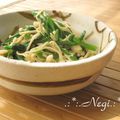 矢切のねぎちゃん's cooksnap of when they made ほうれん草とエノキダケのポン酢和え.