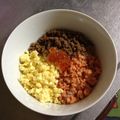 m・beans's cooksnap of when they made 親子そぼろ丼。.
