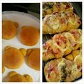 etsu777's cooksnap of when they made 全粒粉入りミニかぼちゃパン。.