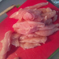 【蘭香】's cooksnap of when they made ささみの筋とり.