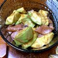 don_doko's cooksnap of when they made ねっとりがおいしい♪アボカドほたるいか.