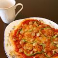 yfa's cooksnap of when they made HBで！簡単我が家の手作りピザ♪.