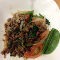スヌーピー（＾ω＾）'s cooksnap of when they made 牛肉とほうれん草の炒め☆すき焼き風味.