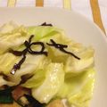 まっちゃぷりん♪'s cooksnap of when they made キャベツのウマウマおつまみ☆.