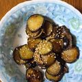 伊藤瑞恵's cooksnap of when they made 茄子があればすぐ出来る！茄子の甘味噌炒め.