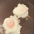 Tomotabi's cooksnap of when they made 冷凍卵の目玉焼き.