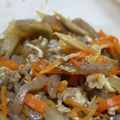 clearpot's cooksnap of when they made 豚バラinきんぴらごぼう☆.