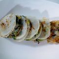 athenaeum's cooksnap of when they made 餃子のたねDE大根ミルフィーユ.