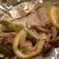 Mr. in USA's cooksnap of when they made 　☆　魚の包み焼き　☆.