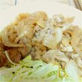 ♡リーちｬン♡'s cooksnap of when they made 豚肉の生姜焼き✿✿✿.