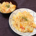 creamcrepe's cooksnap of when they made 蟹とにんじんの簡単❤炊き込みピラフ.