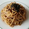 満腹先生's cooksnap of when they made ★シンプルに！梅おかかパスタ★.