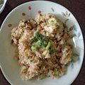 なうじょん's cooksnap of when they made チーズたっぷり♪納豆キャベツチャーハン.
