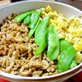 ぽぽたんこぶ's cooksnap of when they made 節分豆入り鶏そぼろ【あまくち】.