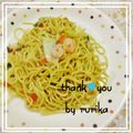 瑠梨佳's cooksnap of when they made 冷蔵庫の残り物★塩焼きそば.