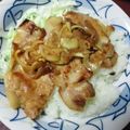 みってゅーちゃん's cooksnap of when they made **豚肉の生姜焼き**.
