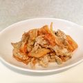 komutatata's cooksnap of when they made 牛しゃぶキムチ.