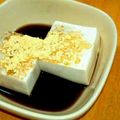pｉchan's cooksnap of when they made まるで黒蜜＾＾*黒豆の汁で豆腐のデザート.