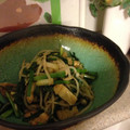 濃厚旨ミルク's cooksnap of when they made わけぎともやし炒め.