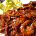 sakurask's cooksnap of when they made 豚生姜焼き！☆簡単安い編☆.